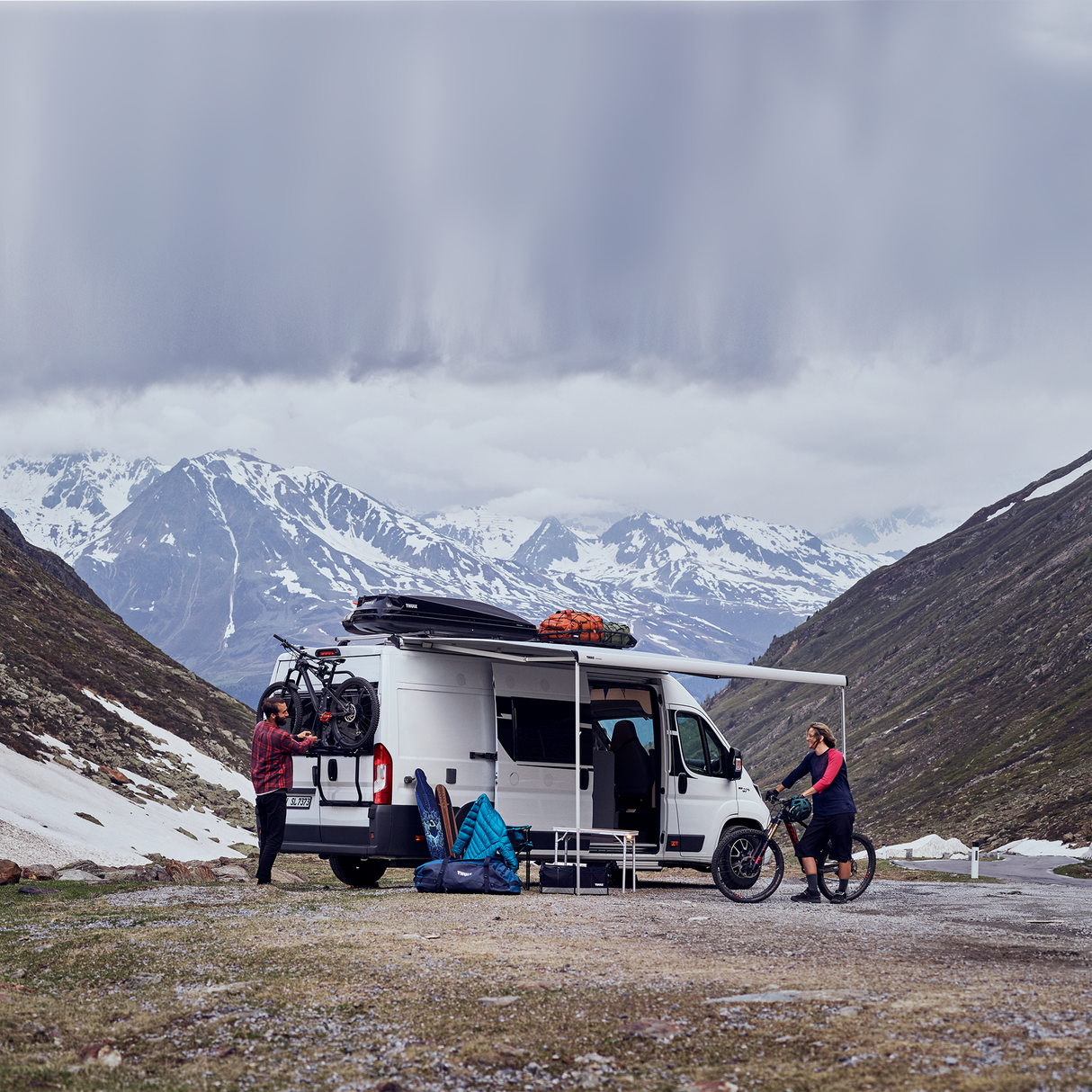 Thule Elite Van XT | Fiat Ducato, Citroen Jumper, Peugeot Boxer, RAM Pro Master - 302013 Bike Racks