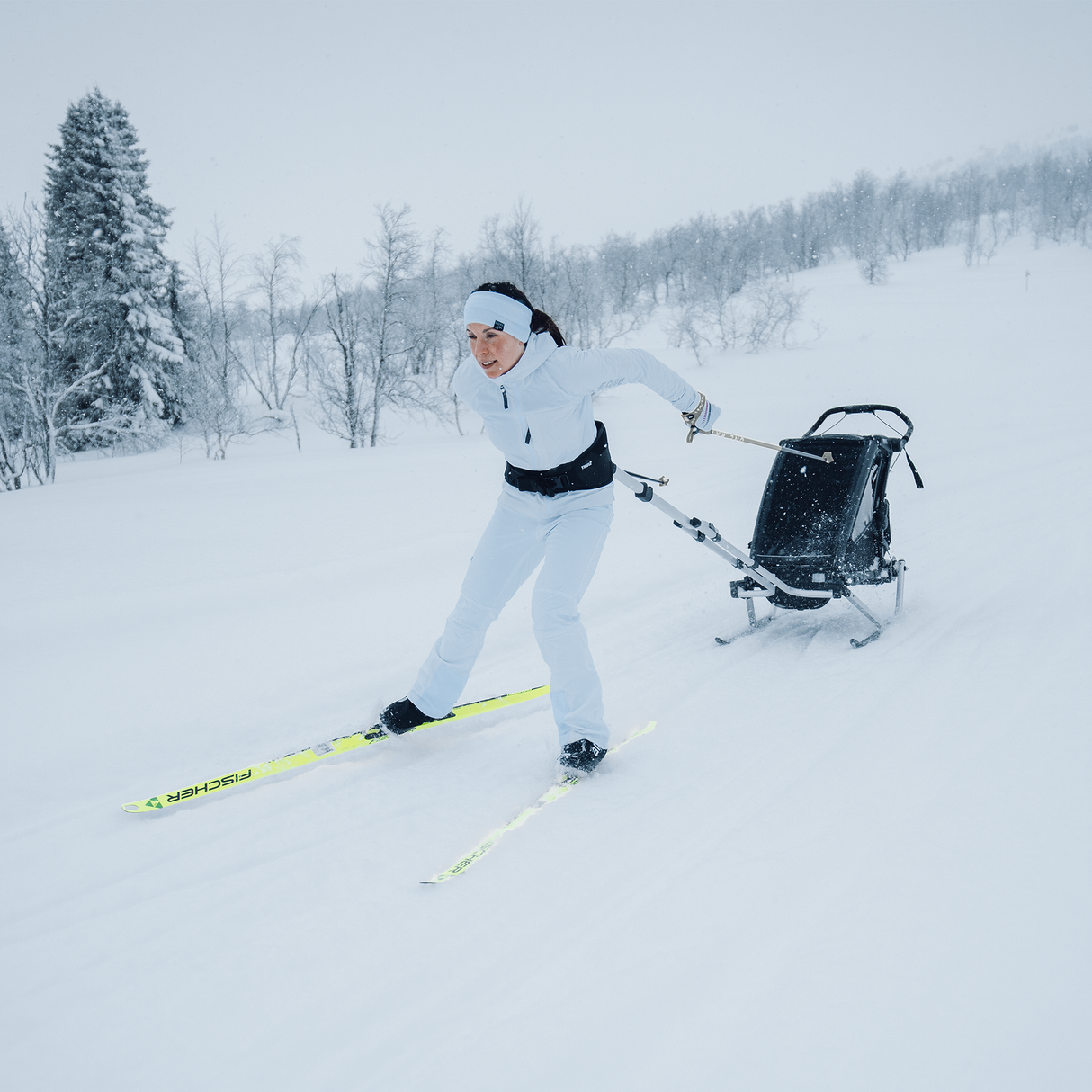 Thule Chariot Cross-Country Skiing Kit 2 Stroller