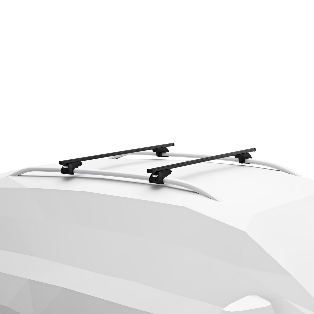Thule SquareBar Evo Kit for Chevrolet Tahoe SUV 4-dr w/ Flush Rails 2021 to 2025 Roof Racks