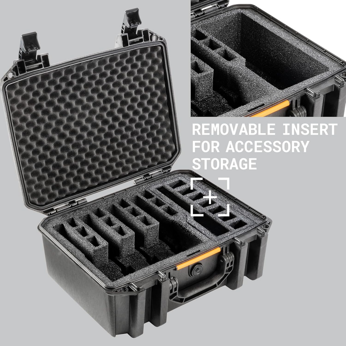 PELICAN V300 Vault Universal 5-Pistol Case Black Cargo Carriers