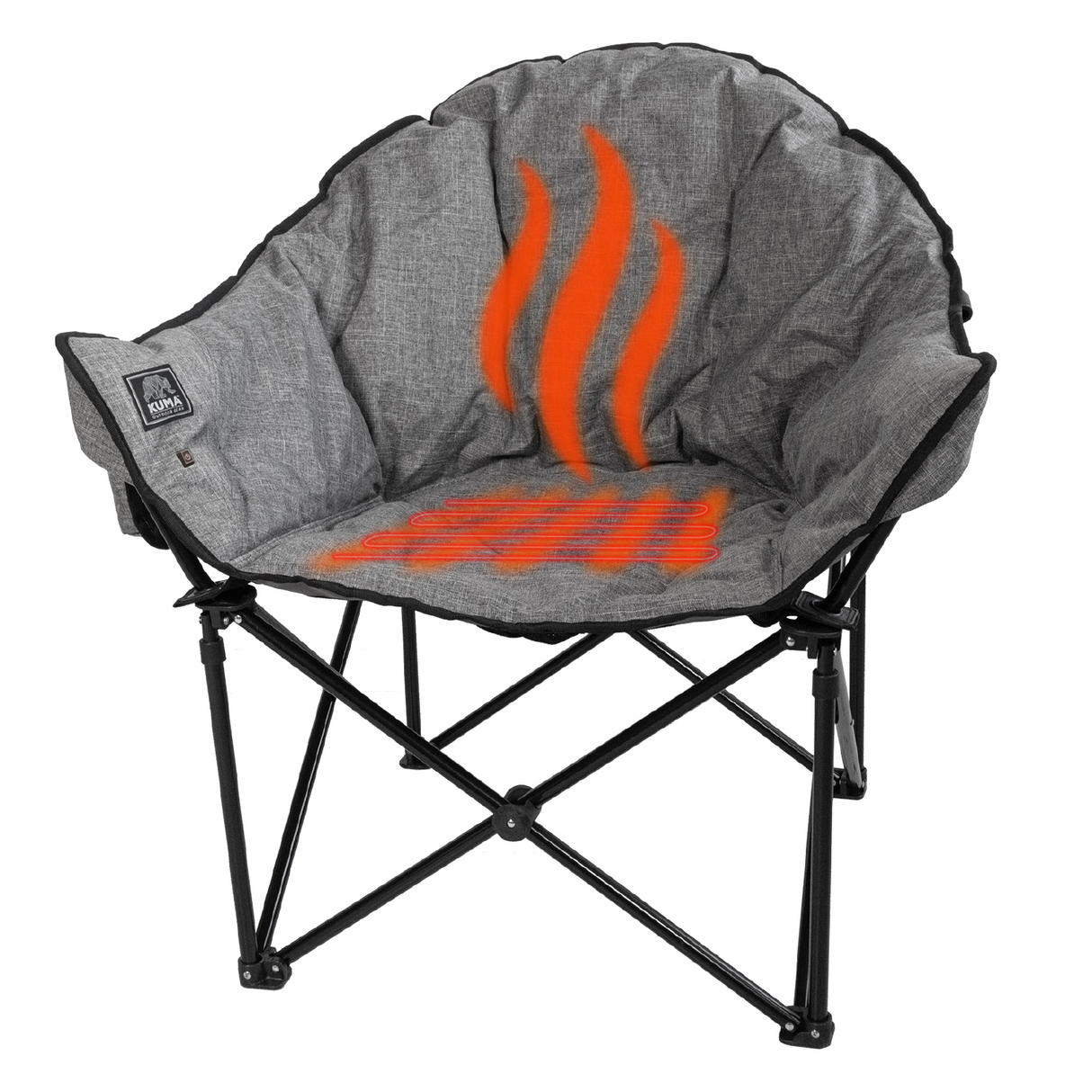 Kuma Outdoor Gear Lazy Bear Heated Chair - Bluetooth Camp Furniture