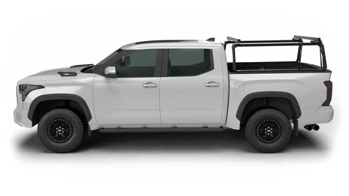Toyota truck with a Leitner ACS Forged bed rack
