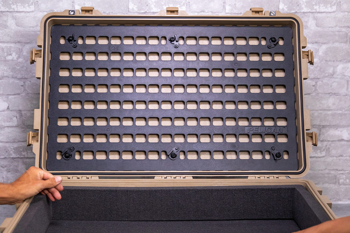 PELICAN 1500MP EZ-Click MOLLE Panel Rack Accessories