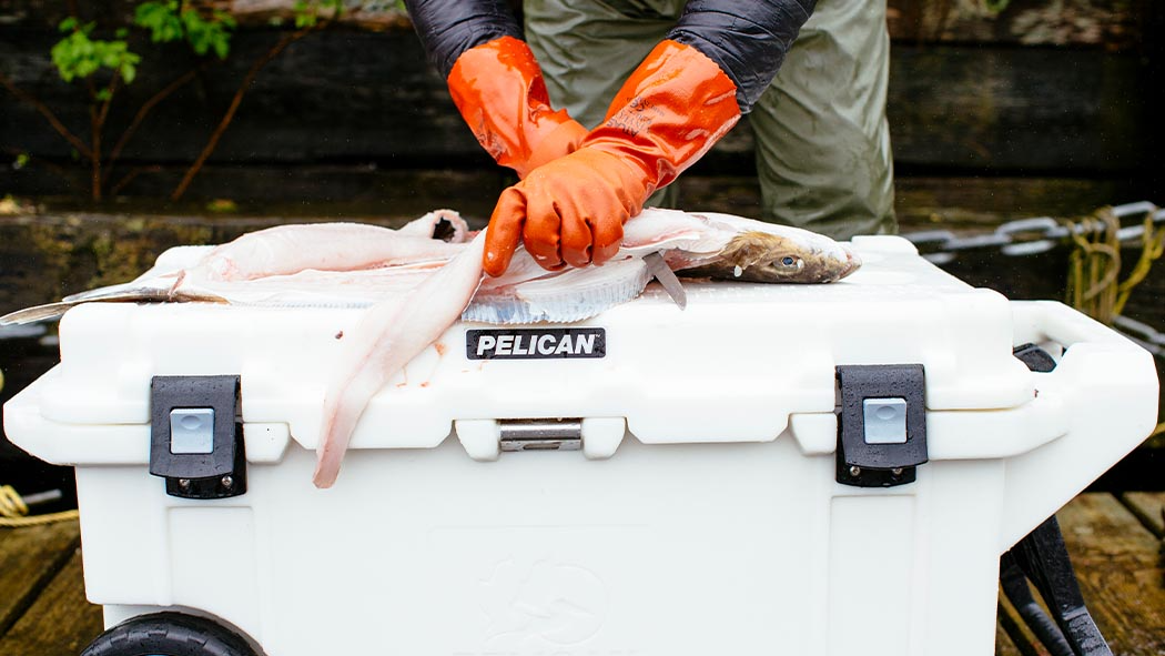 PELICAN 80QW Elite Wheeled Cooler Camp Kitchen