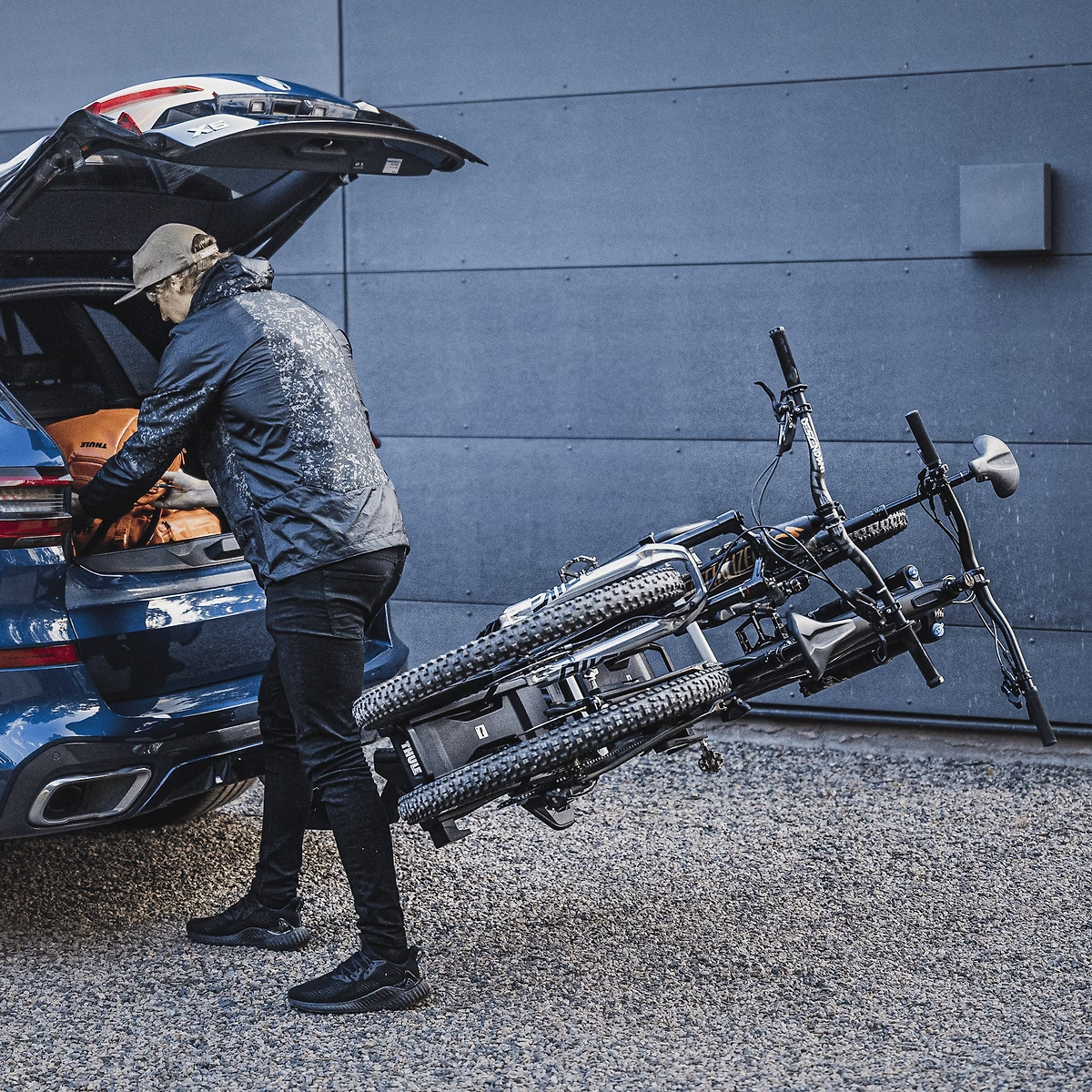 Thule EasyFold XT 2 Hitch Bike Rack - Modula Racks