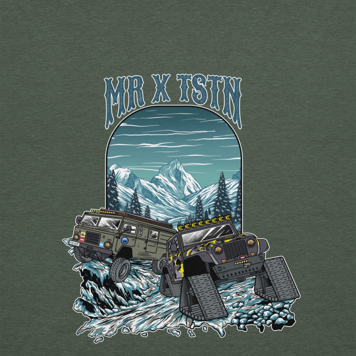 Modula Racks MR x TSTN Unisex T-Shirt Shirts