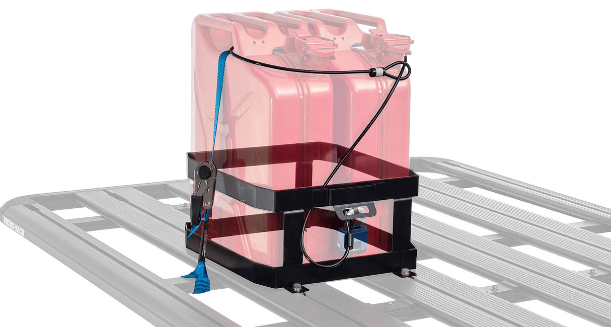 Rhino-Rack Vertical Jerry Can Holder Fuel & Water Mount - Modula Racks