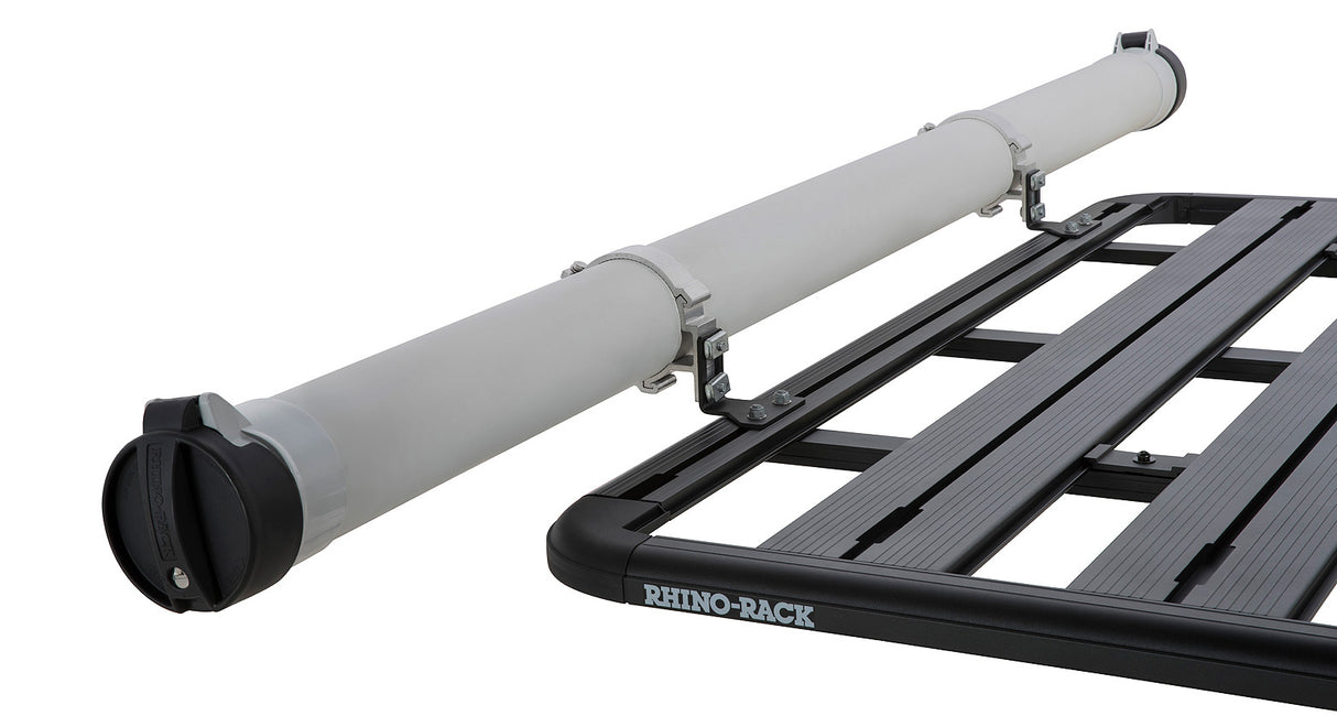 Rhino-Rack Multi-Purpose Shovel and Conduit Holder Bracket Roof Rack Accessories - Modula Racks