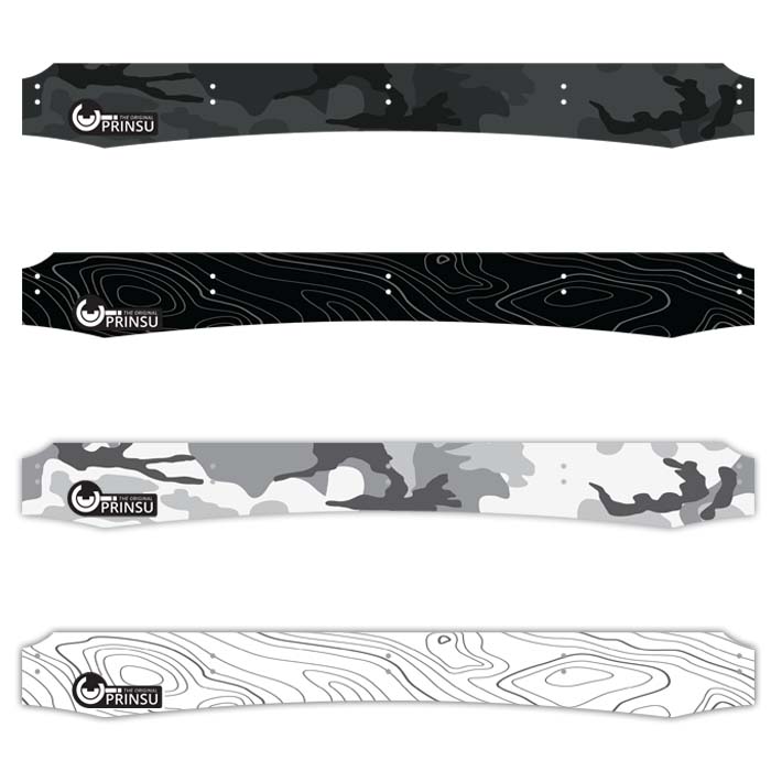 Prinsu Design Replacement Wind Deflector | 3rd Gen Toyota Tacoma 16-Present - 600-000-028-013