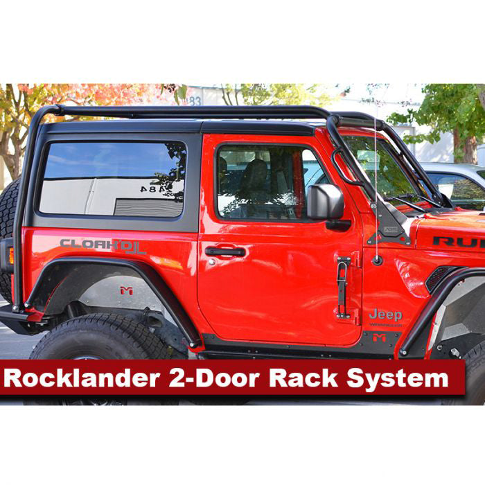 Adventure Rack Systems 2-Door Rocklander Rack System | JL Wrangler Roof Rack Kit - Modula Racks