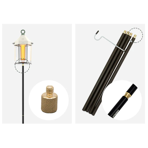 Claymore Multi Pile Driver Mount Accessory For 1/4" Socket Light Mount - Modula Racks