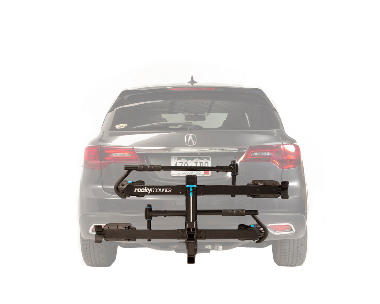 RockyMounts MonoRail Hitch-Mount Platform Bike Rack - Modula Racks