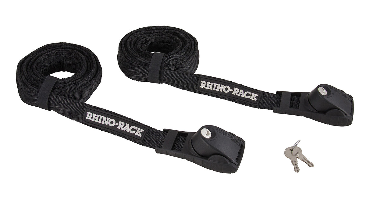 Rhino-Rack Rapid Locking Straps w/ Buckle Protector Strap - Modula Racks