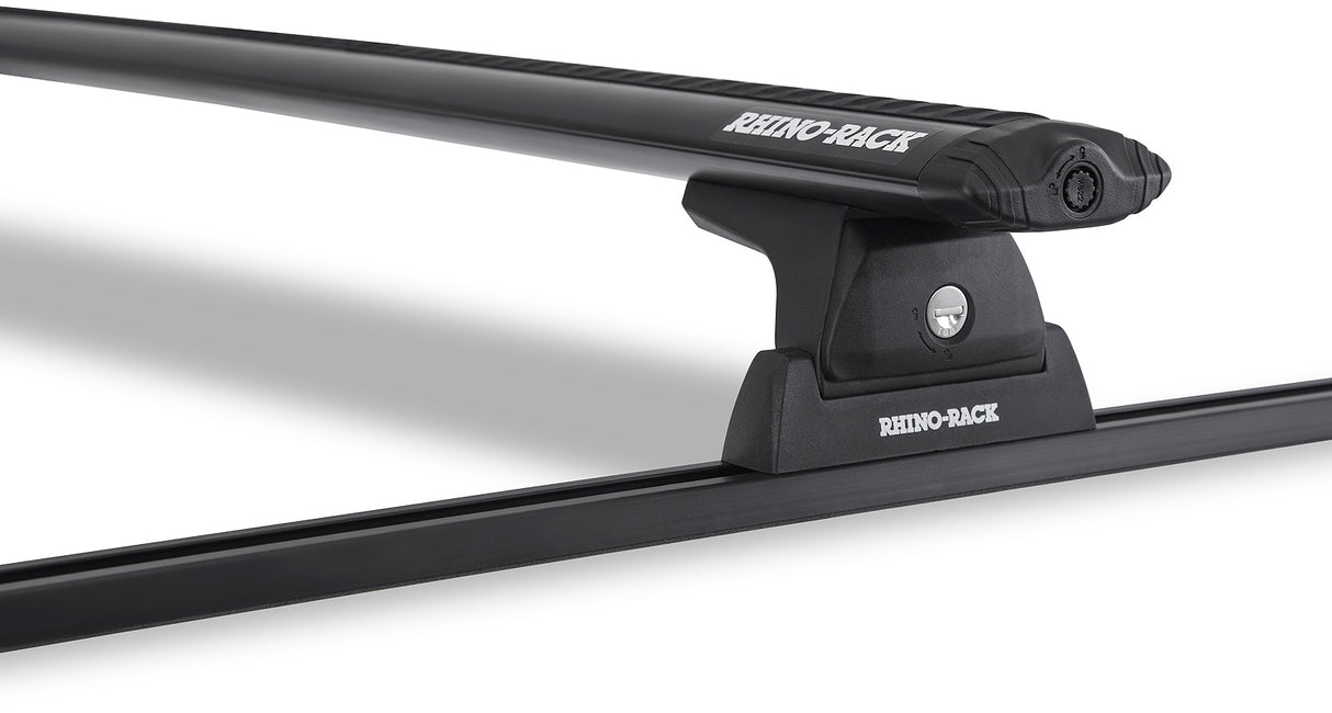 Rhino-Rack Vortex RLT600 Trackmount Roof Rack | FORD F450 4dr Pick Up Crew Cab 08 to 16 Roof Rack Kit - Modula Racks