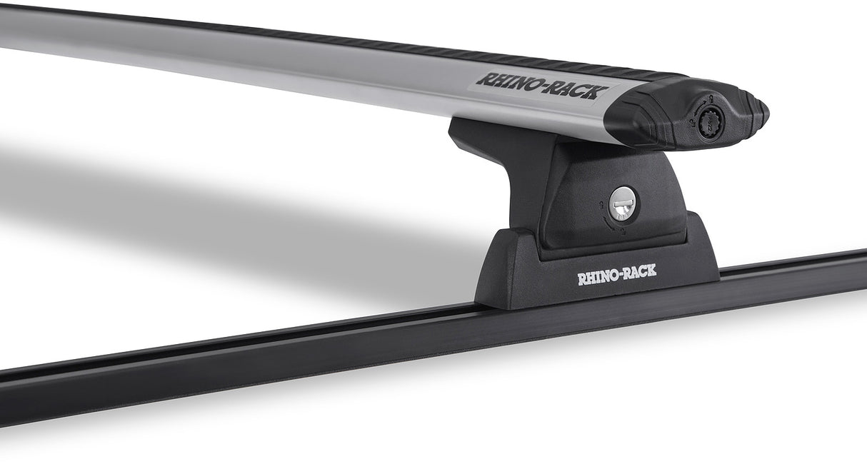 Rhino-Rack Vortex RLT600 Trackmount Roof Rack | NISSAN Titan (Incl. XD) 4dr Pick Up Crew Cab 16 to 20 Roof Rack Kit - Modula Racks
