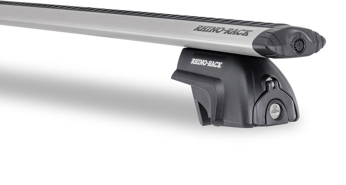 Rhino-Rack Vortex SX Roof Rack | AUDI A6 Avant 4dr Wagon With Roof Rails 06 to 12 Roof Rack Kit - Modula Racks