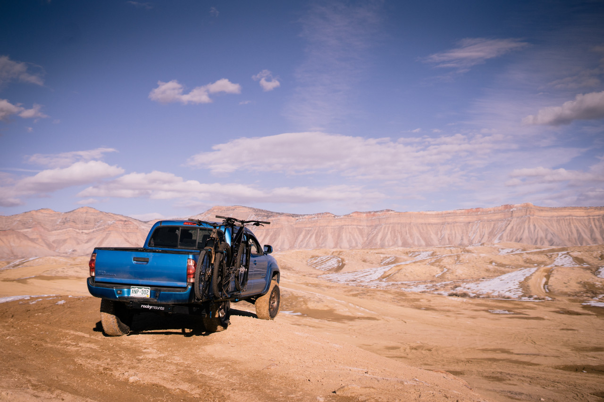 RockyMounts AfterParty Swing Away Platform Hitch Rack Hitch Bike Rack - Modula Racks