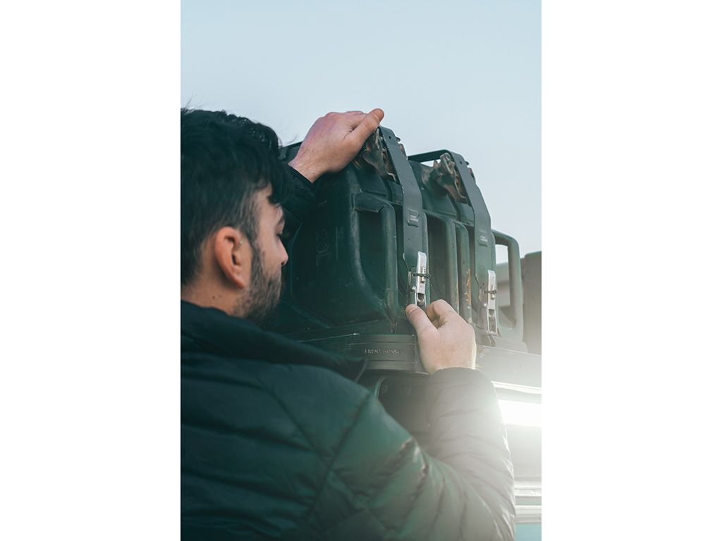 Front Runner Double Jerry Can Holder - Modula Racks