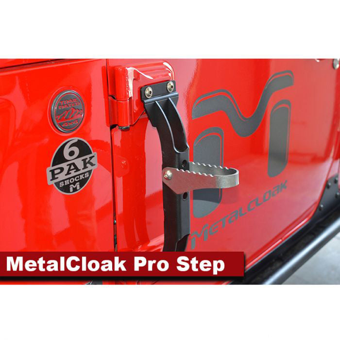 Adventure Rack Systems MetalCloak Rocklander Hinge Step, Pair, JK Wrangler | JL Wrangler | JT Gladiator Rack Accessory - Modula Racks