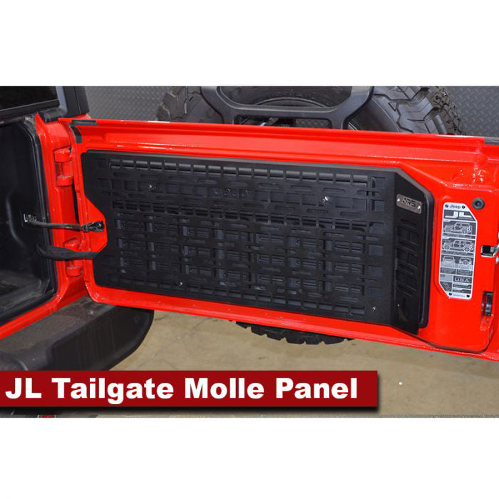 Adventure Rack Systems JL Wrangler Tailgate Molle Panel Molle Panel - Modula Racks