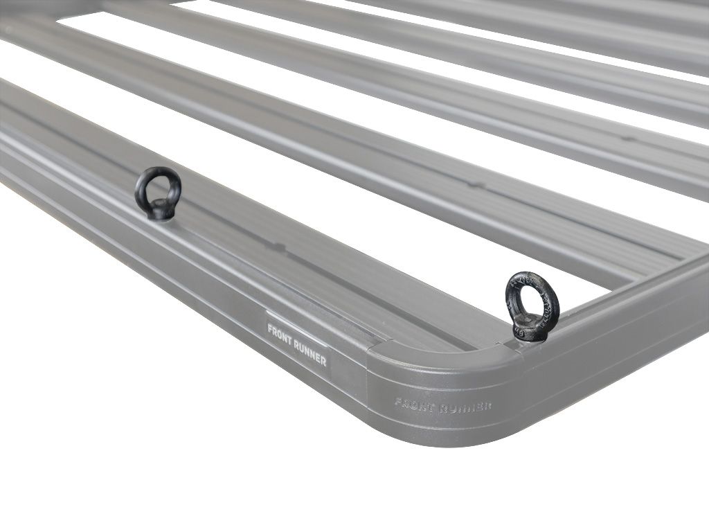 Front Runner Black Tie Down Rings / Eye Nuts Rack Accessory - Modula Racks