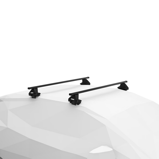 Thule SquareBar Evo Kit for Ford Ranger Crew Cab 4-dr Bare Roof 2019 to 2023 Roof Racks