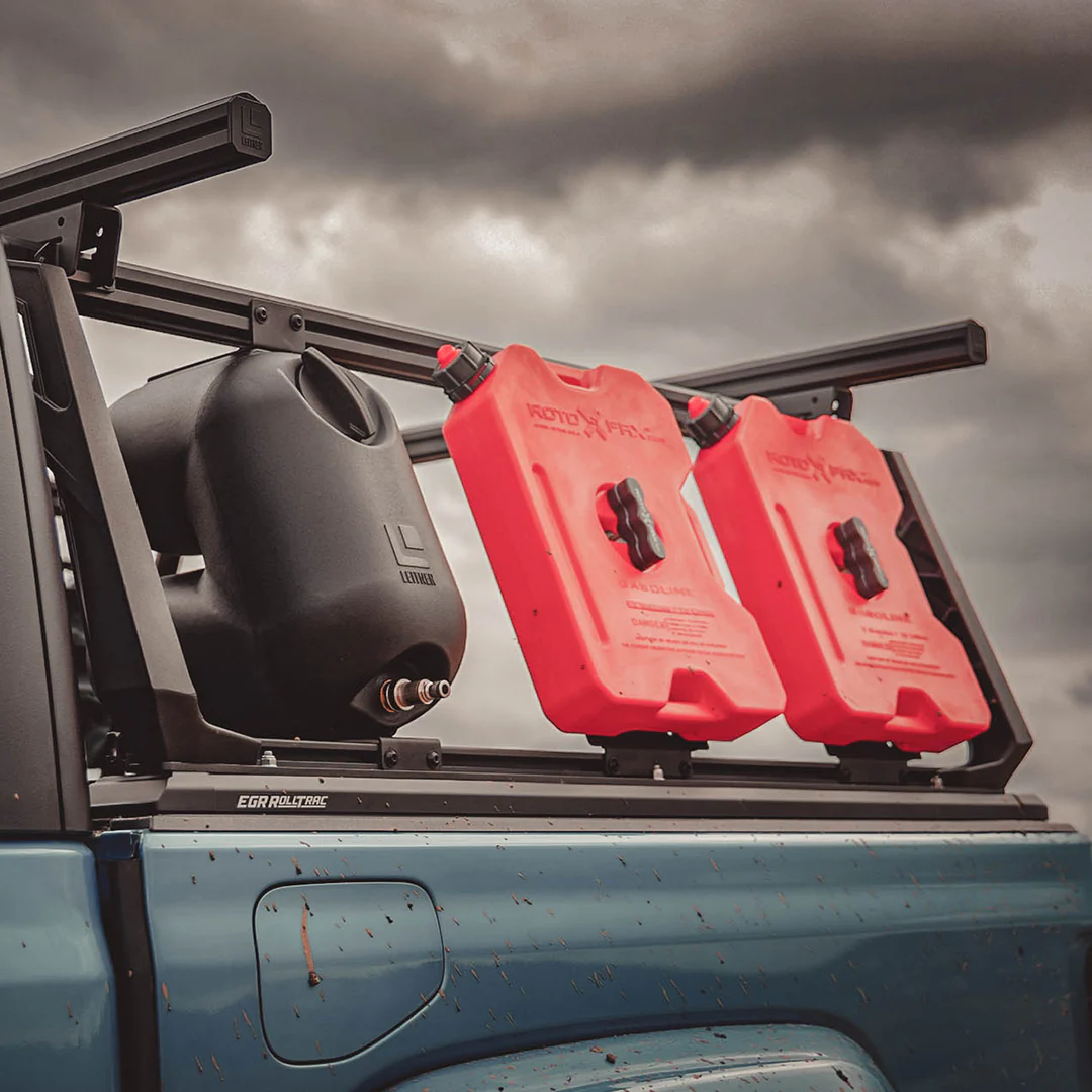 Leitner Designs ACS Forged Tonneau | 2020+ Jeep Gladiator Bed Racks