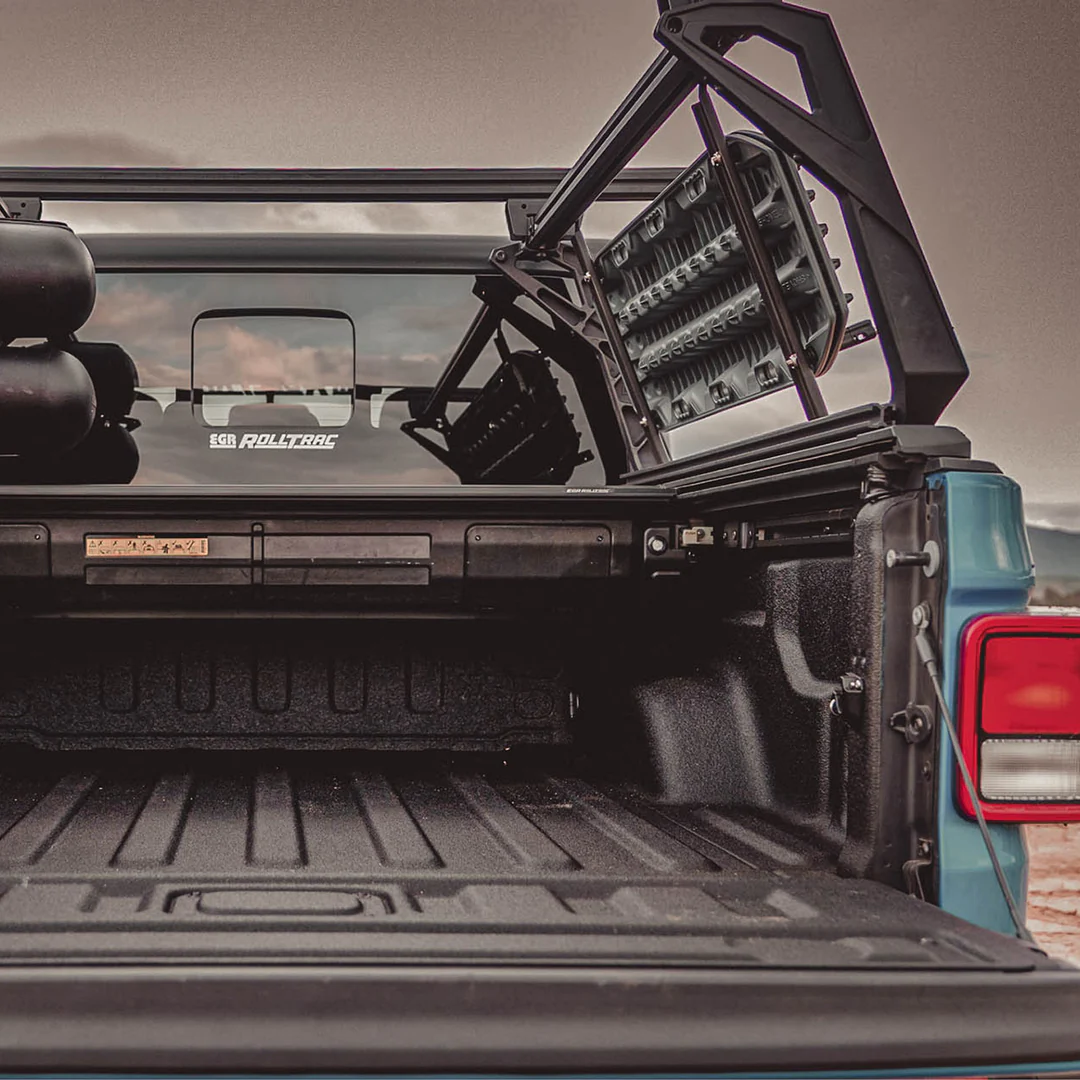 Leitner Designs ACS Forged Tonneau | 2020+ Jeep Gladiator Bed Racks