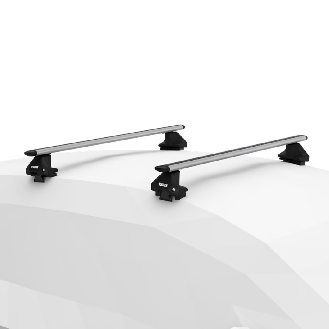 Thule WingBar Evo Kit for GMC Sierra EV Crew Cab 4-dr Bare Roof 2024 to 2025 Roof Racks