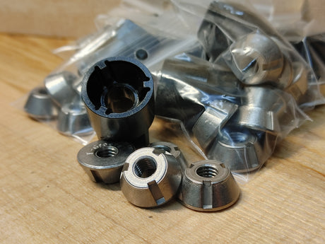 Modula Racks M10 Security T-Groove Nuts (Modula Racks Level 10 Security Fasteners) Rack Accessories - Modula Racks