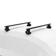 Thule WingBar Evo Kit for Audi RS3 Sedan 4-dr Bare Roof 2014 to 2020 Roof Racks