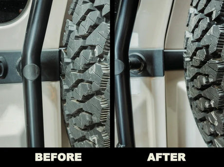 Leitner Designs Grenadier Tire Relocation Bracket Euro Style Rack Accessories - Modula Racks