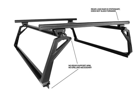Leitner Designs ACS Forged No Drill | 2004 to 2024 Ford F250 6'3/4 Bed Bed Racks