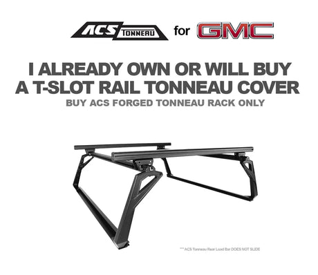 Leitner Designs ACS Forged Tonneau | 23+ GMC Canyon 5'0" Bed Bed Racks