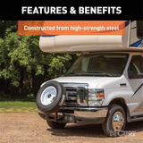 Curt Hitch-Mounted Spare Tire Mount 