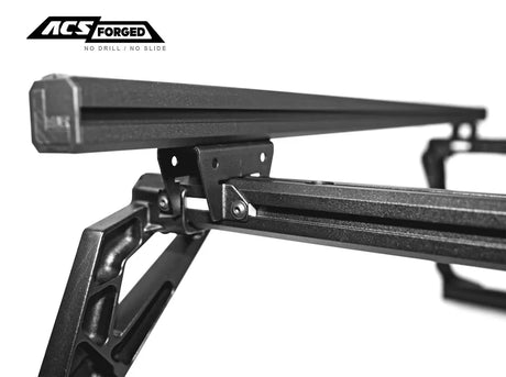 Leitner Designs ACS Forged No Drill | 2007 to 2024 Chevrolet 3500HD 6'6" Bed Bed Racks