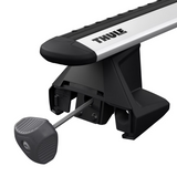 Thule WingBar Evo Kit for Volkswagen Rabbit Hatchback 3-dr Bare Roof 2006 to 2009 Roof Racks