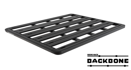Rhino-Rack Pioneer Platform with Backbone and RCL Legs | JEEP Wrangler JL 4dr Hard Top 18 to 23 Roof Rack Kit - Modula Racks
