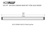 Leitner Designs ACS ROOF Extra Load Bar Kit Rack Accessories - Modula Racks
