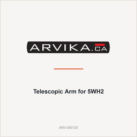 Arvika BR-5WH2 telescopic stabilizer arm, included
