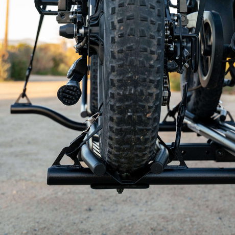 MotoTote Mini Dual Bicycle Rack for Two E Bikes Bike Racks - Modula Racks