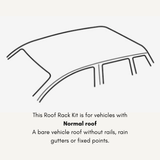 Thule WingBar Edge Kit for Honda CR-V SUV 5-dr Bare Roof 2012 to 2016 Roof Racks