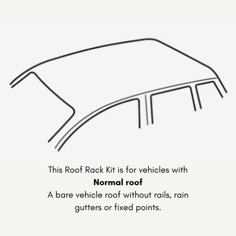 Thule SquareBar Evo Kit for Hyundai Tucson SUV 5-dr Bare Roof 2010 to 2015 Roof Racks