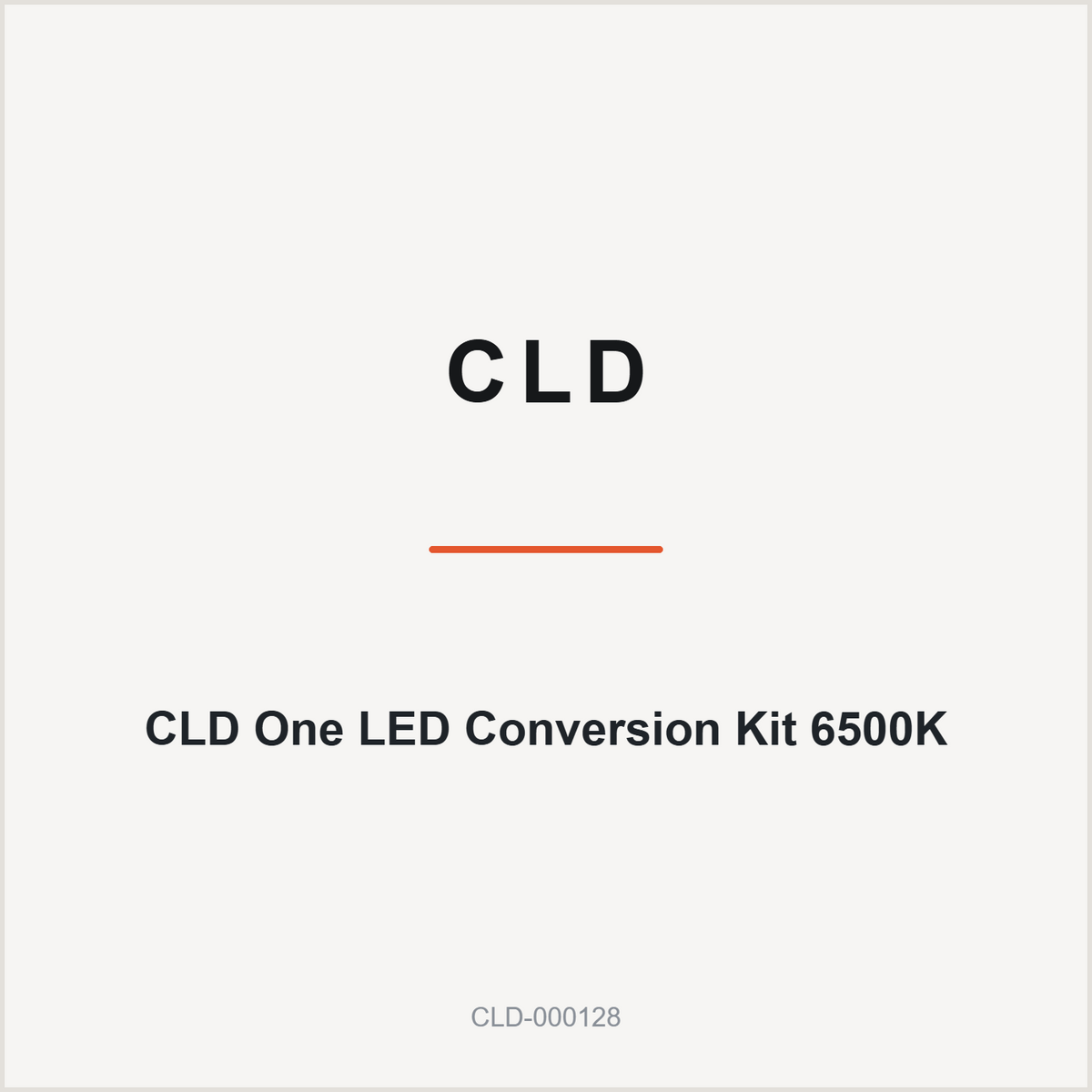 CLD One LED Conversion Kit 6500K