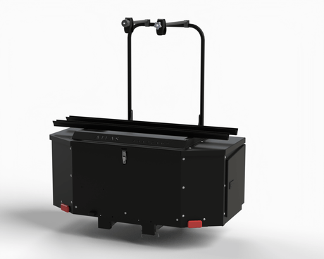 Arvika GoBox - Cargo Box - Slide Out Option Bike Racks