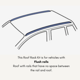 Thule WingBar Evo Kit for BMW X5 SUV 5-dr w/ Flush Rails 2019 to 2025 Roof Racks