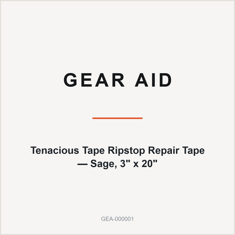 Gear Aid Tenacious Tape Ripstop Repair Tape — Sage, 3" x 20"