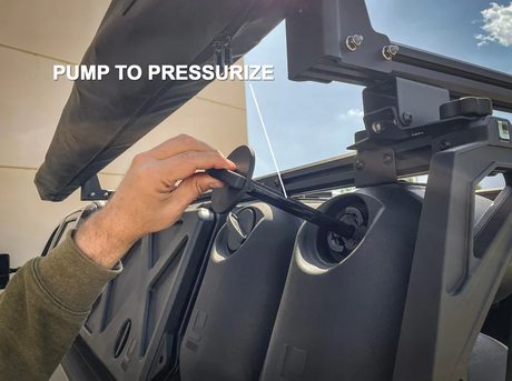 Leitner Designs HydroPOD CARRY Portable Shower Kit 