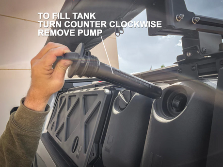 Leitner Designs HydroPOD CARRY Portable Shower Kit 