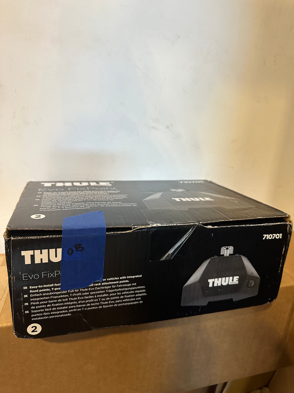 Thule Open Box - Evo Fixpoint Foot Pack - 710701 Rack Components
